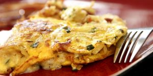 receita de omelete fitness para perder peso