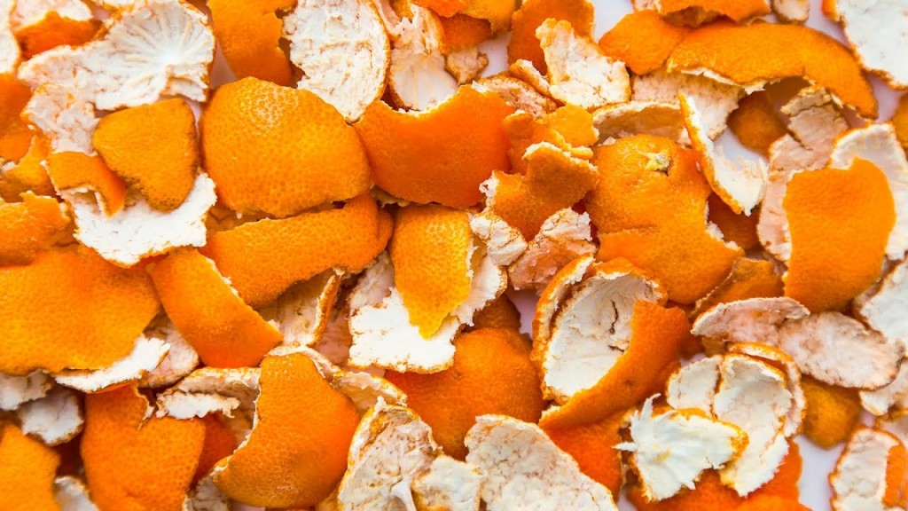 máscaras caseiras com casca de laranja para pele