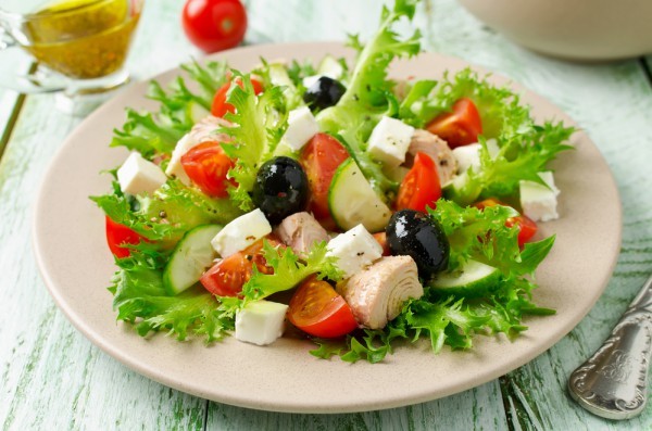 saladas para perder peso e aumentar o metabolismo