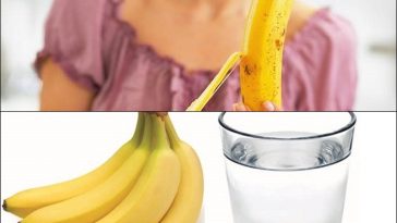 Banana e Agua Morna