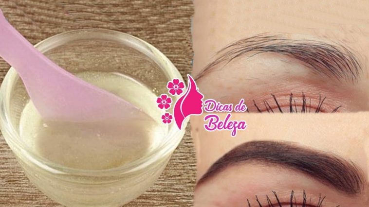 receita milagrosa para crescer sobrancelha rapido