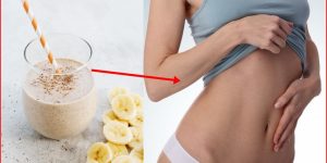 banana congelada para reduzir a gordura da barriga