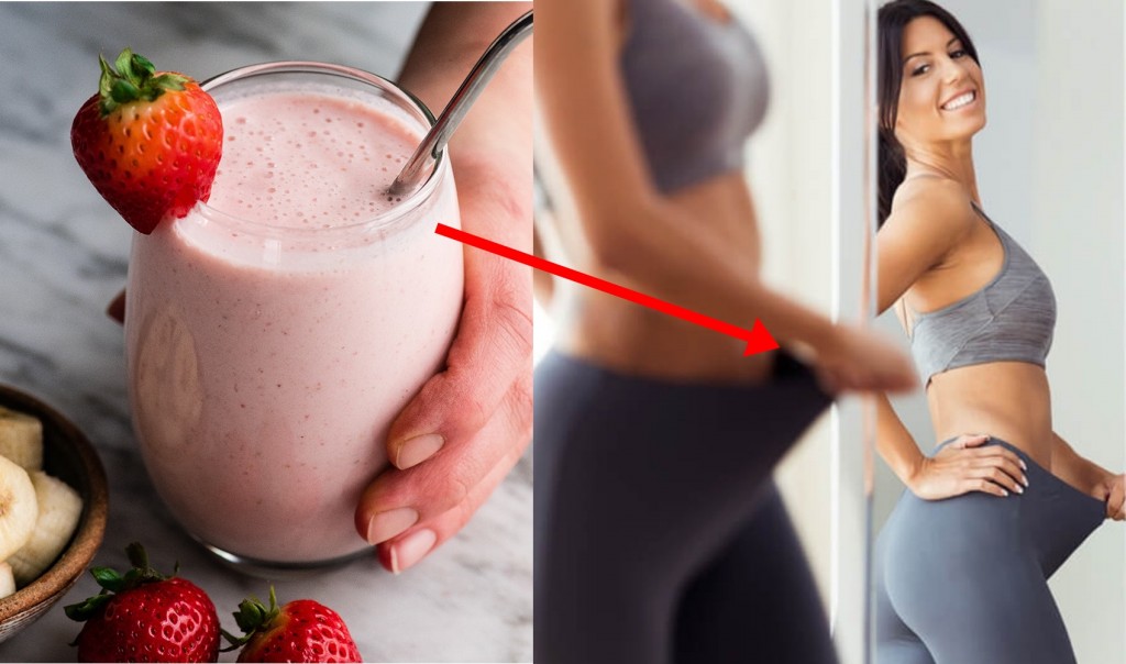 Batido de Banana com Iogurte Para Ter uma Barriga Lisa