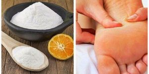 bicarbonato e limão para eliminar mau cheiro dos pés