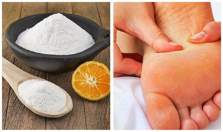 bicarbonato e limão para eliminar mau cheiro dos pés